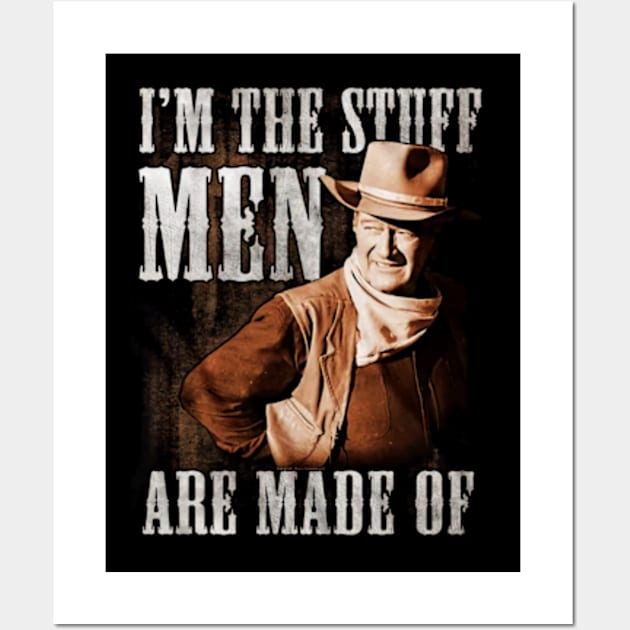 John Vintage Wayne The drama Stuff Wall Art by davidhedrick